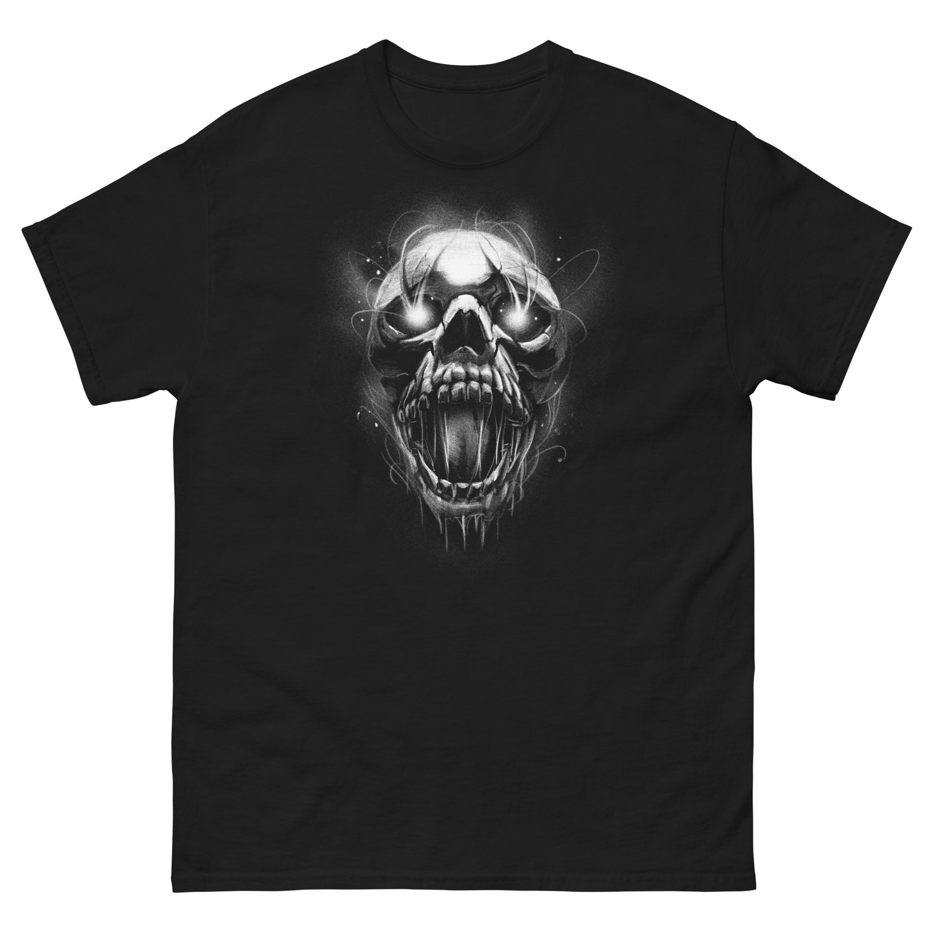 Scary Skull Screaming Men's T-Shirt
