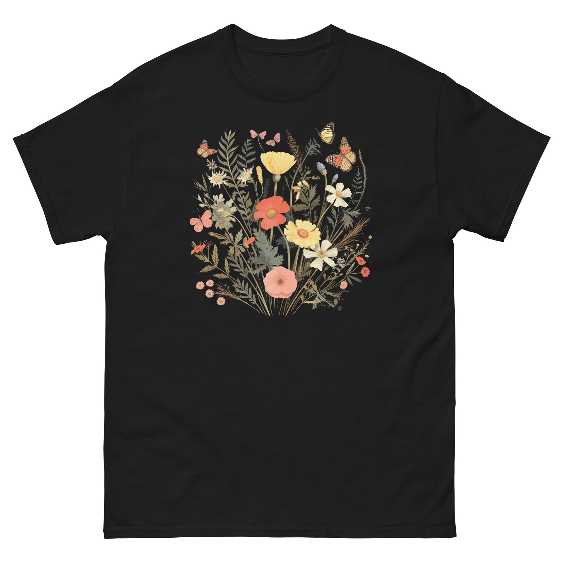 Vintage Wildflowers Men's T-Shirt