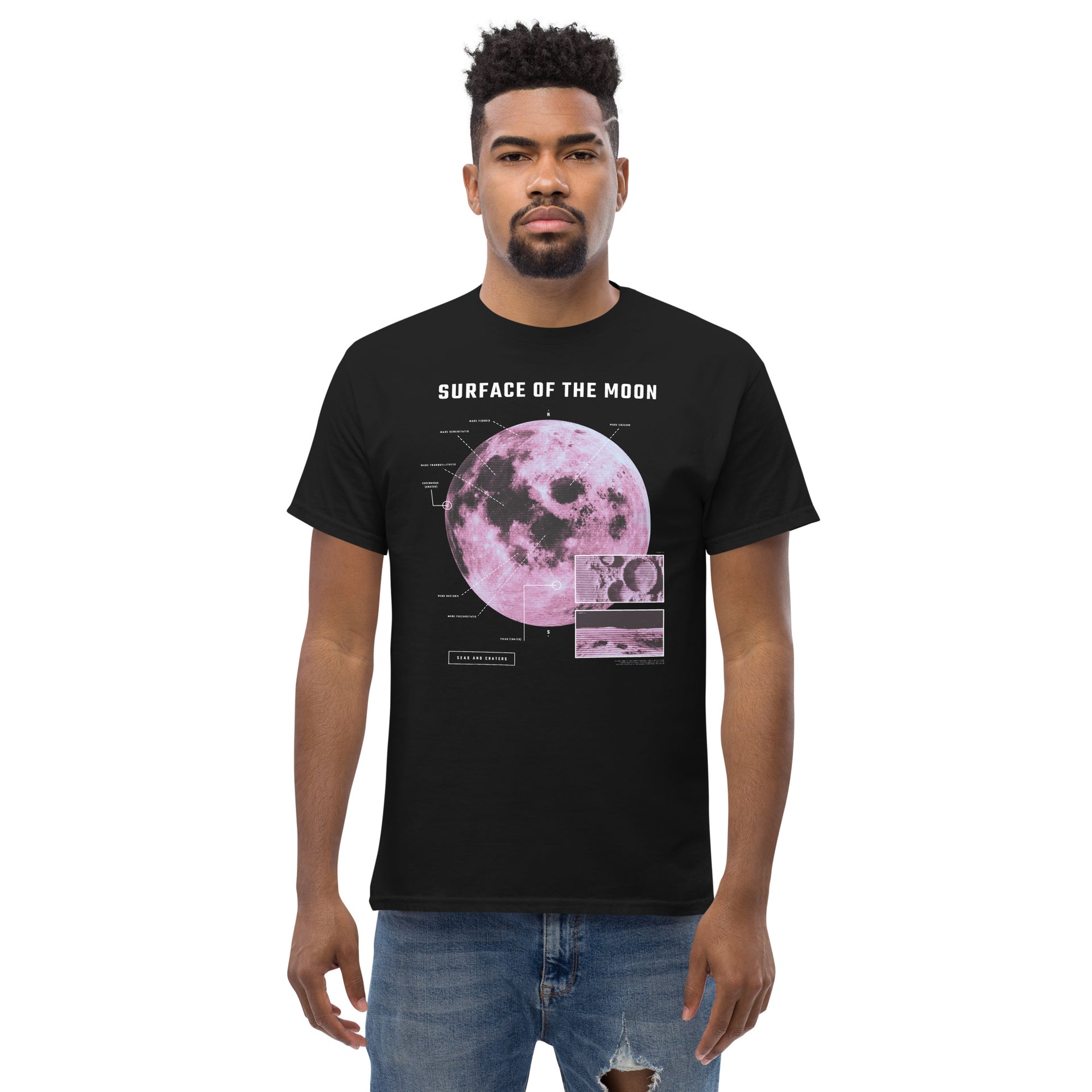 Surface Of The Moon Men's T-Shirt