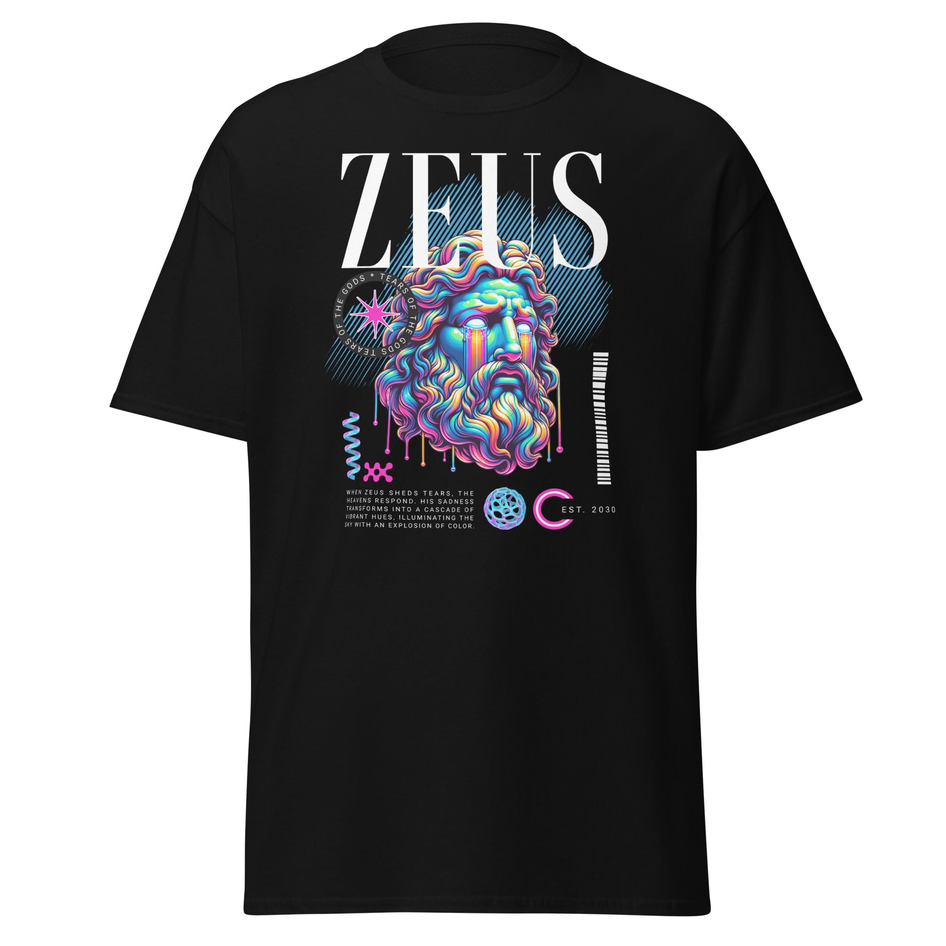 Psychedelic Zeus Men's T-Shirt