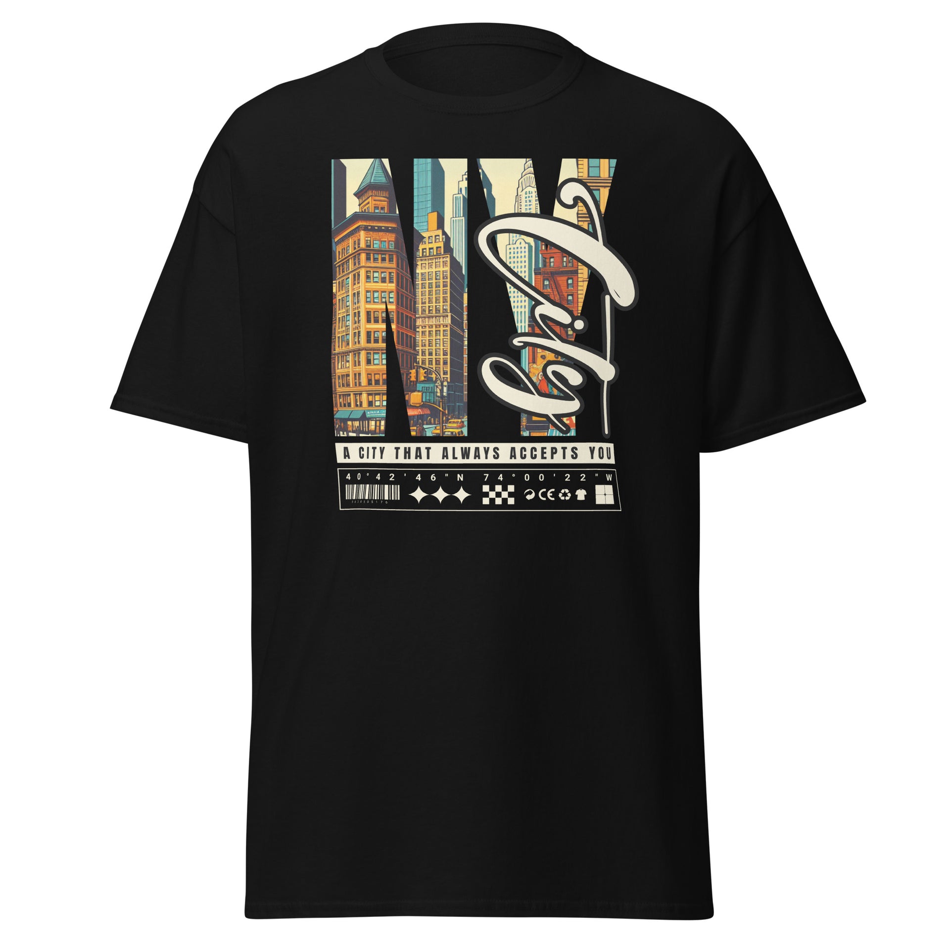 Retro New York City Men's T-Shirt