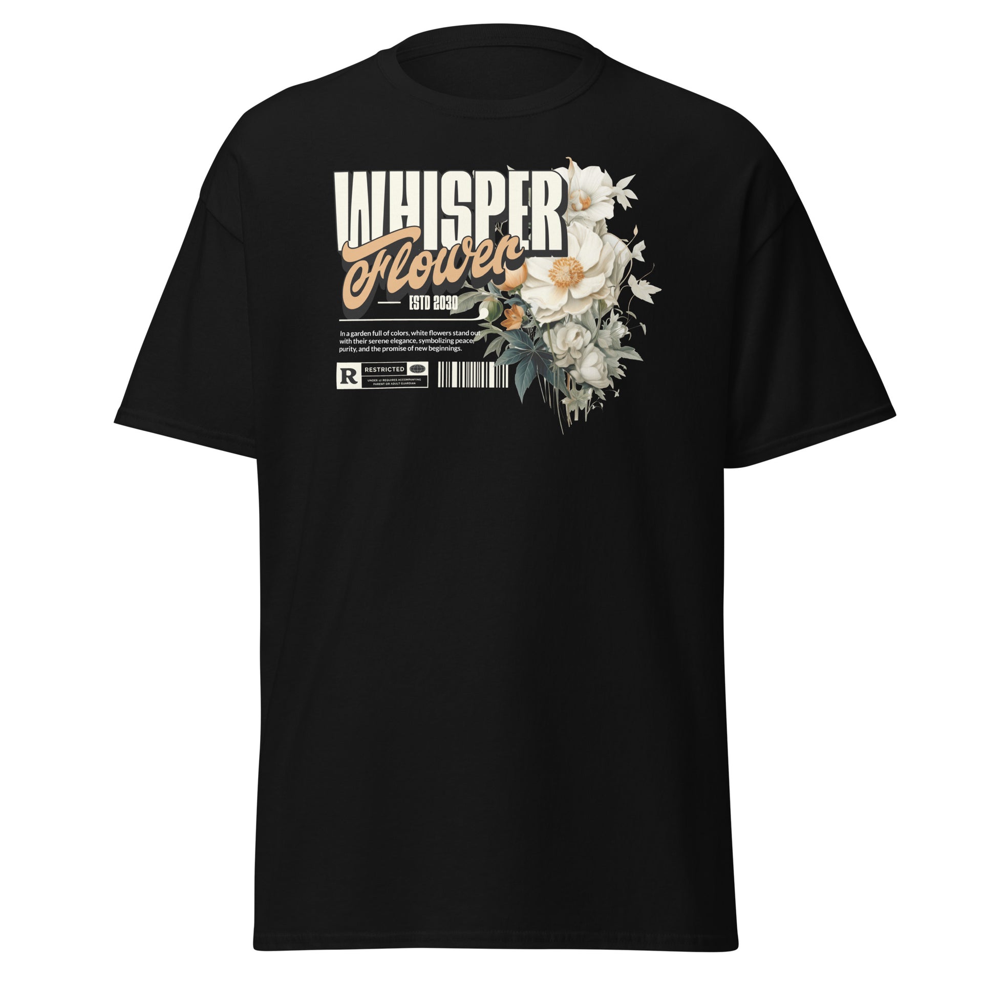 Whisper Flower Men's T-Shirt