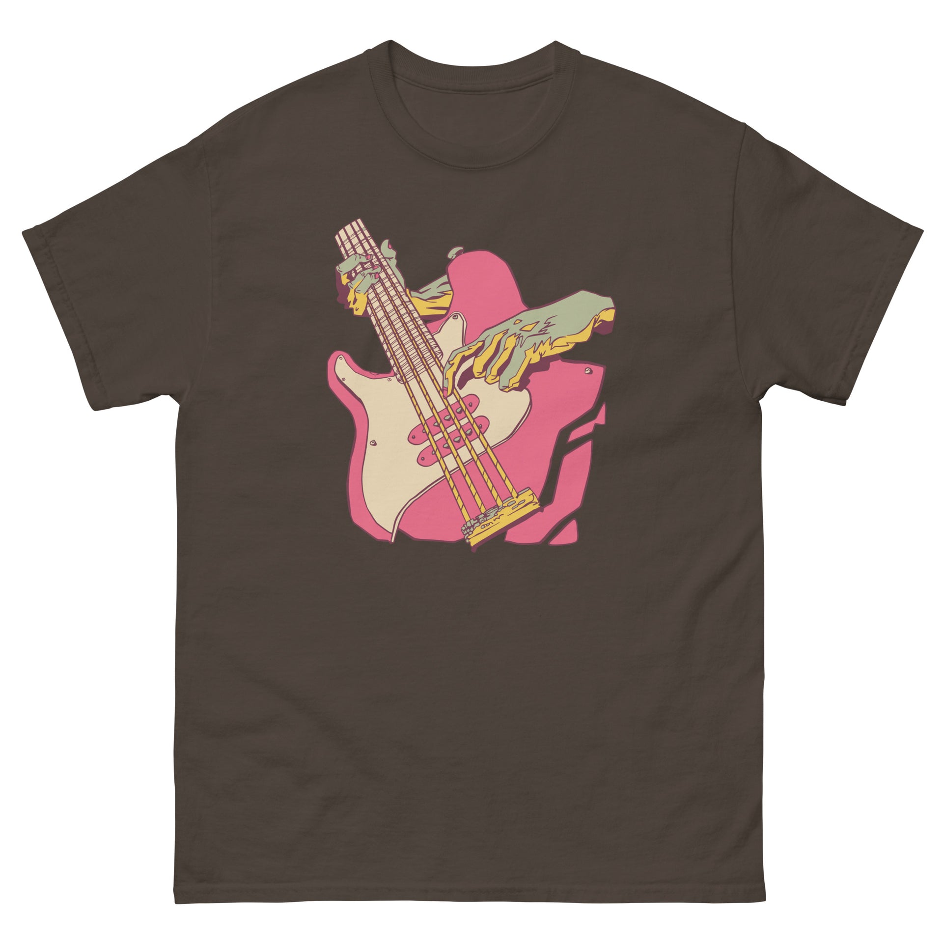 Retro Bass Guitar Men's T-Shirt
