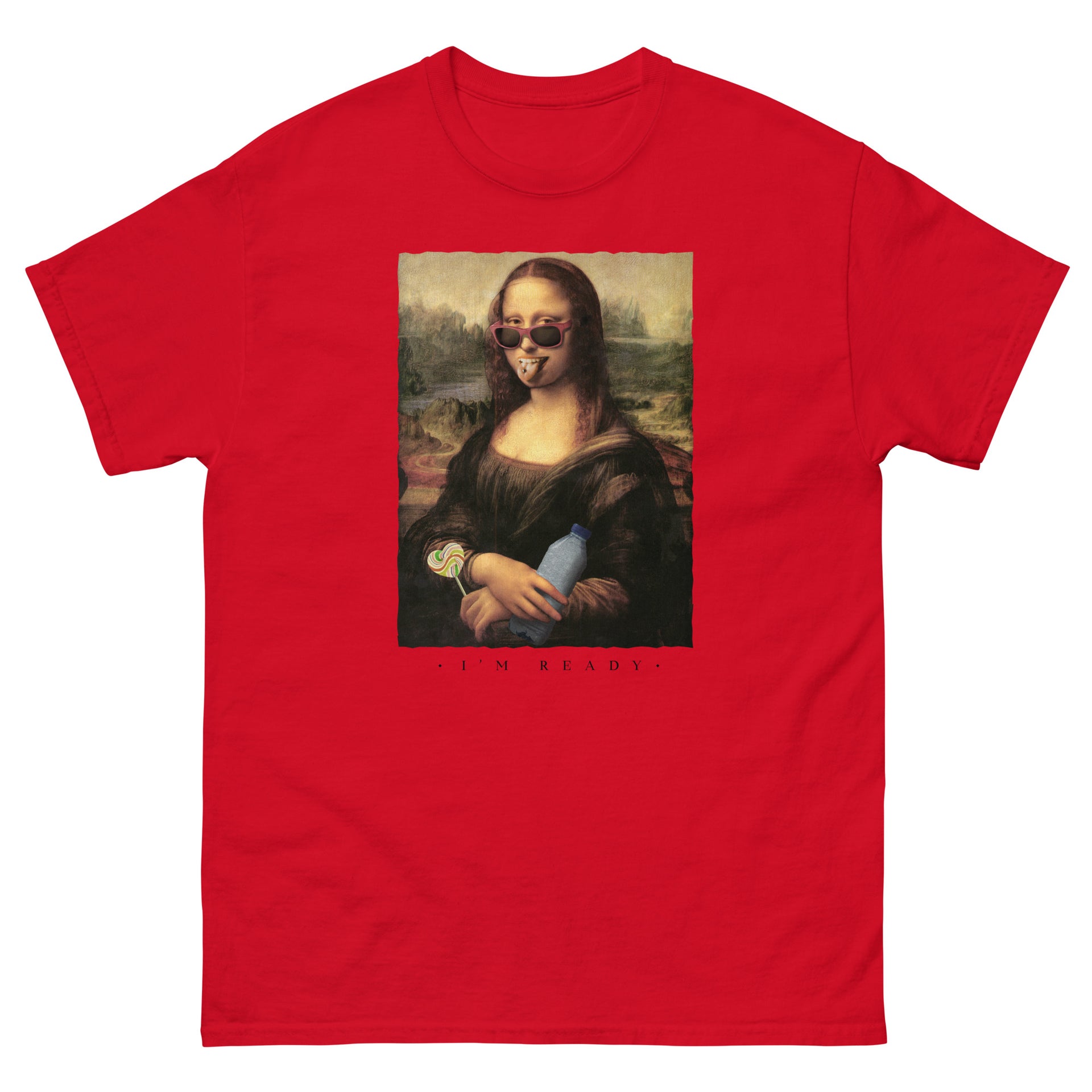 Modern Mona Lisa Men's T-Shirt