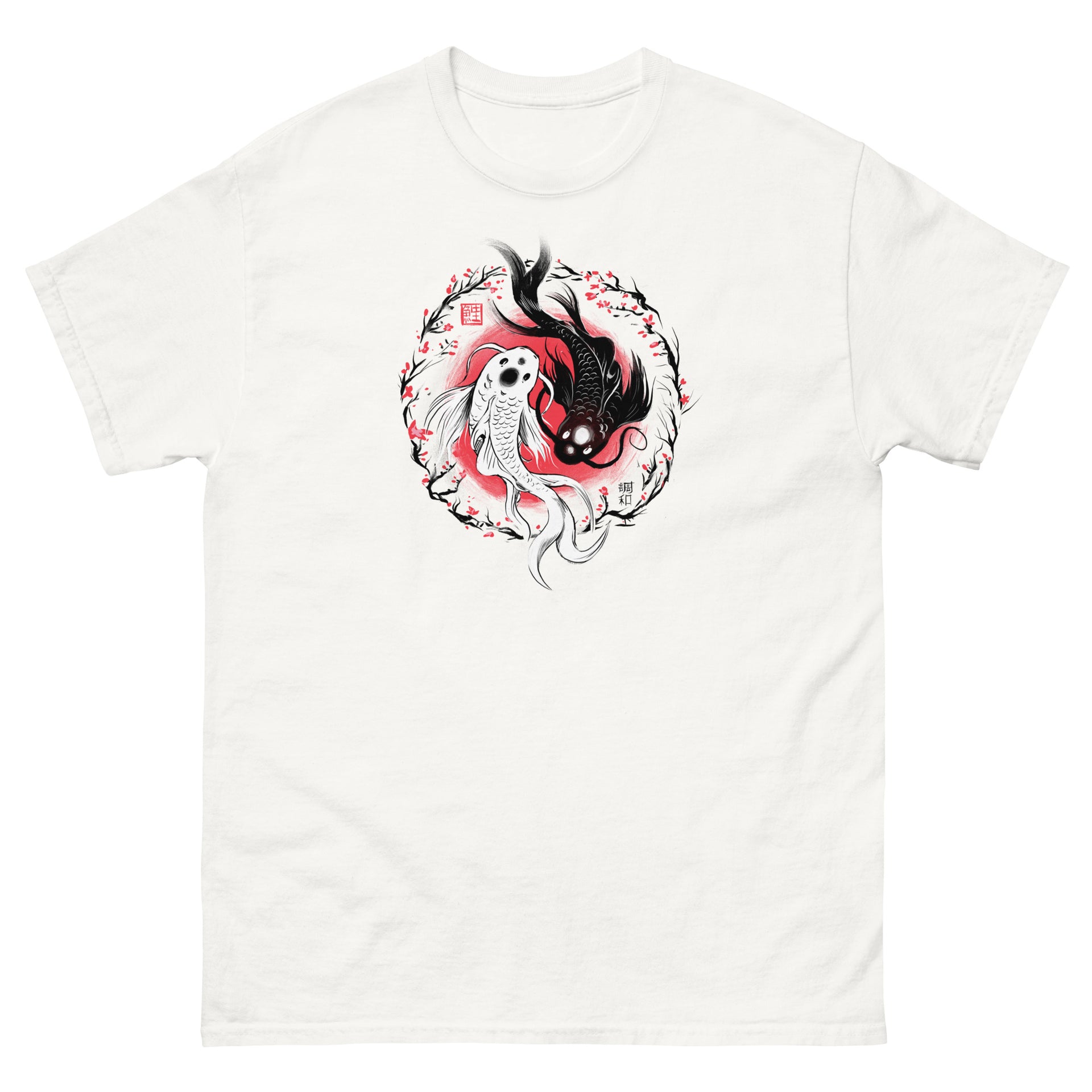 Yin-Yang Koi Fish Men's T-Shirt