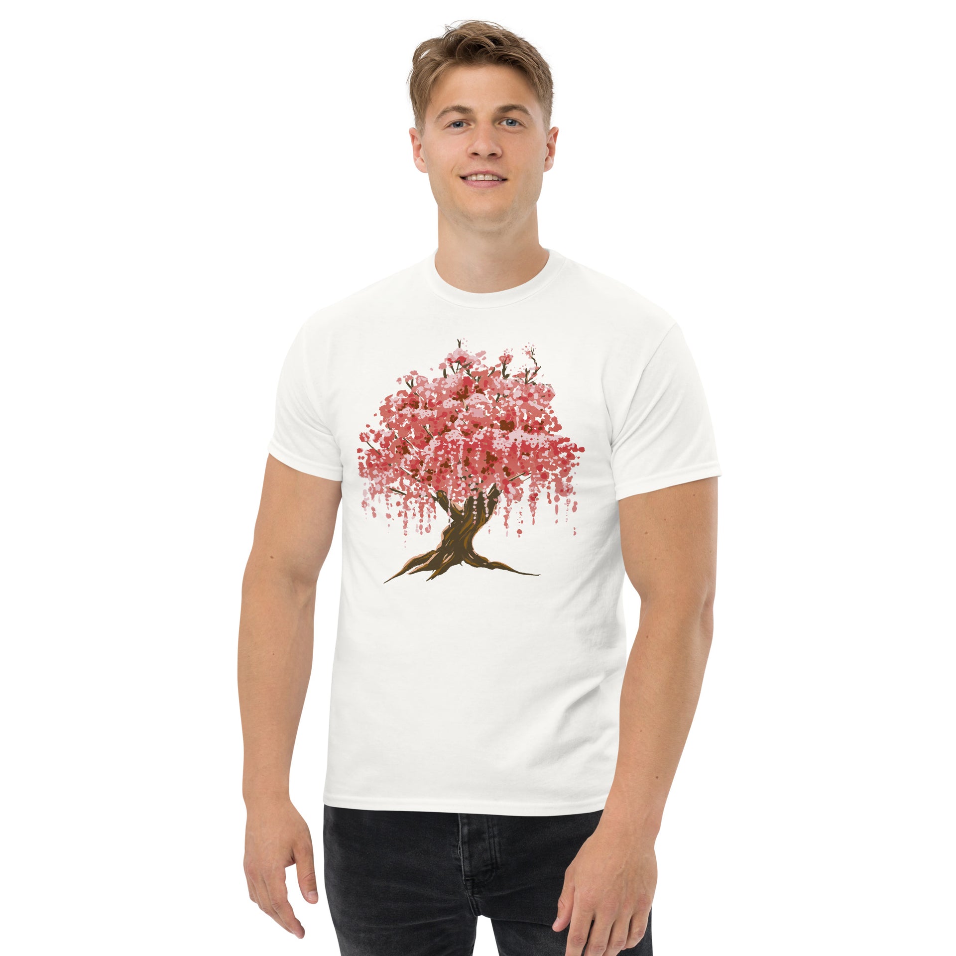 Japanese Sakura Tree Men's T-Shirt