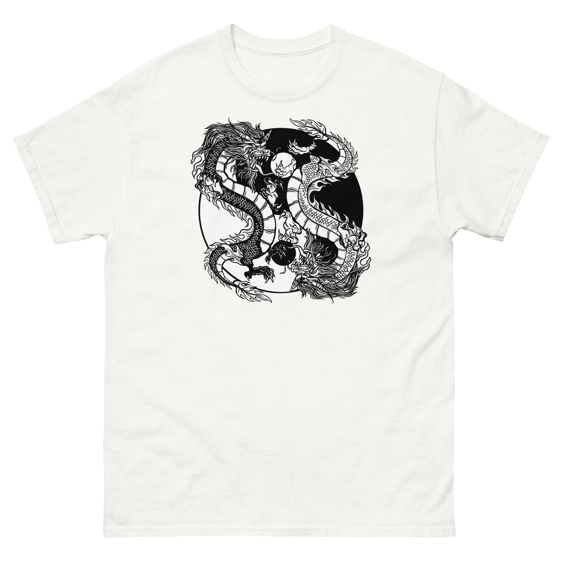 Dragon Yin Yang Men's T-Shirt