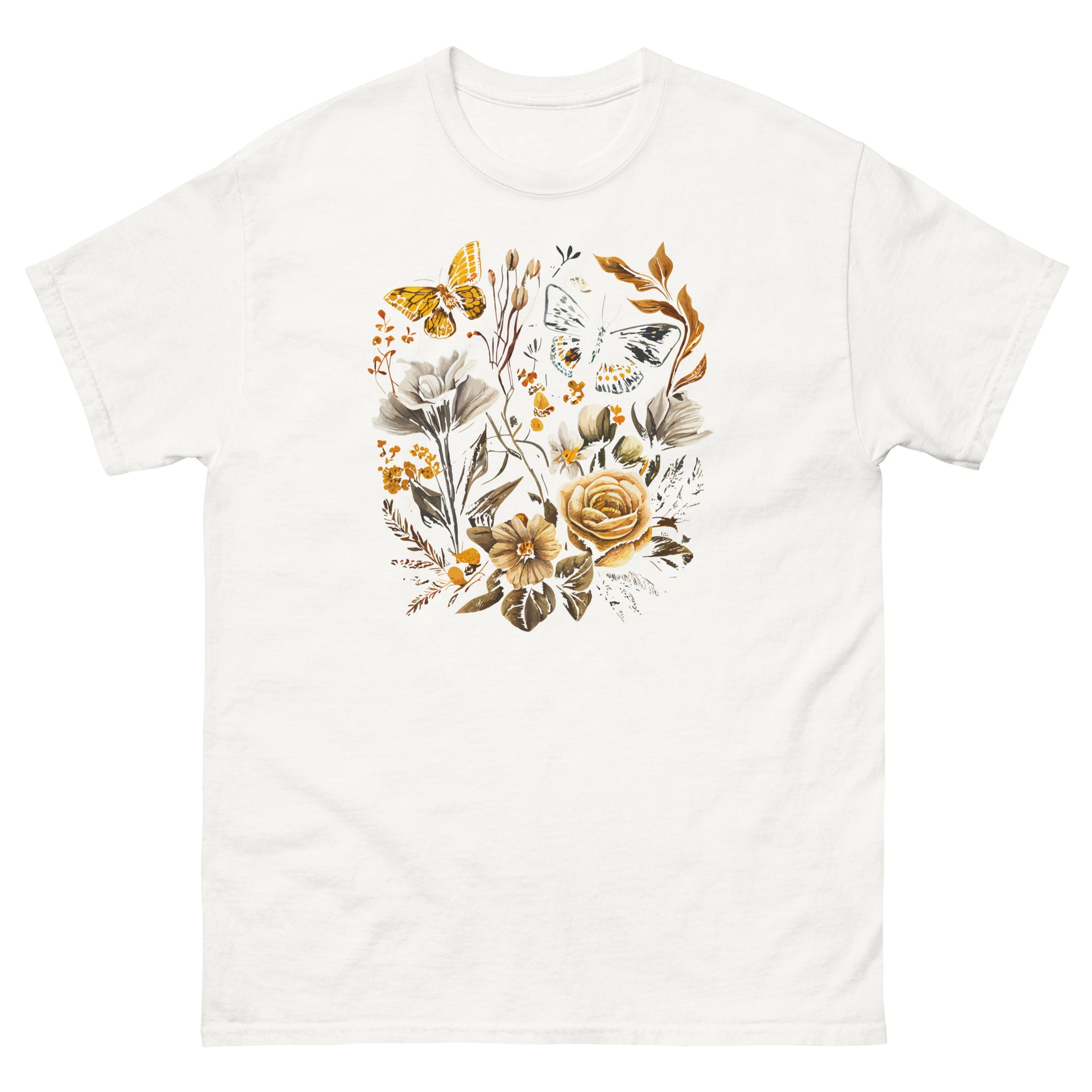 Botanical Flowers Men's T-Shirt