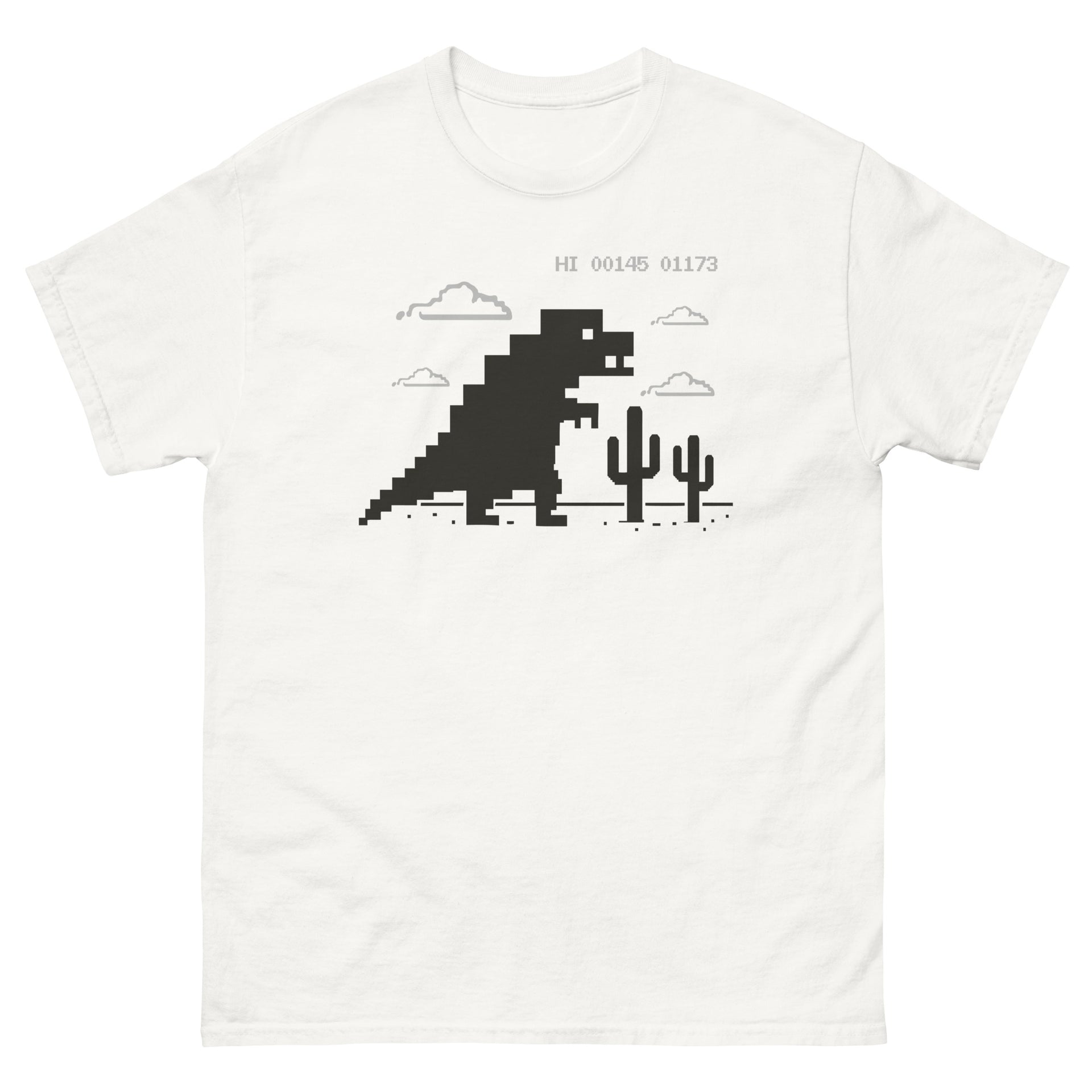 Dinosaur Offline Game Men's T-Shirt