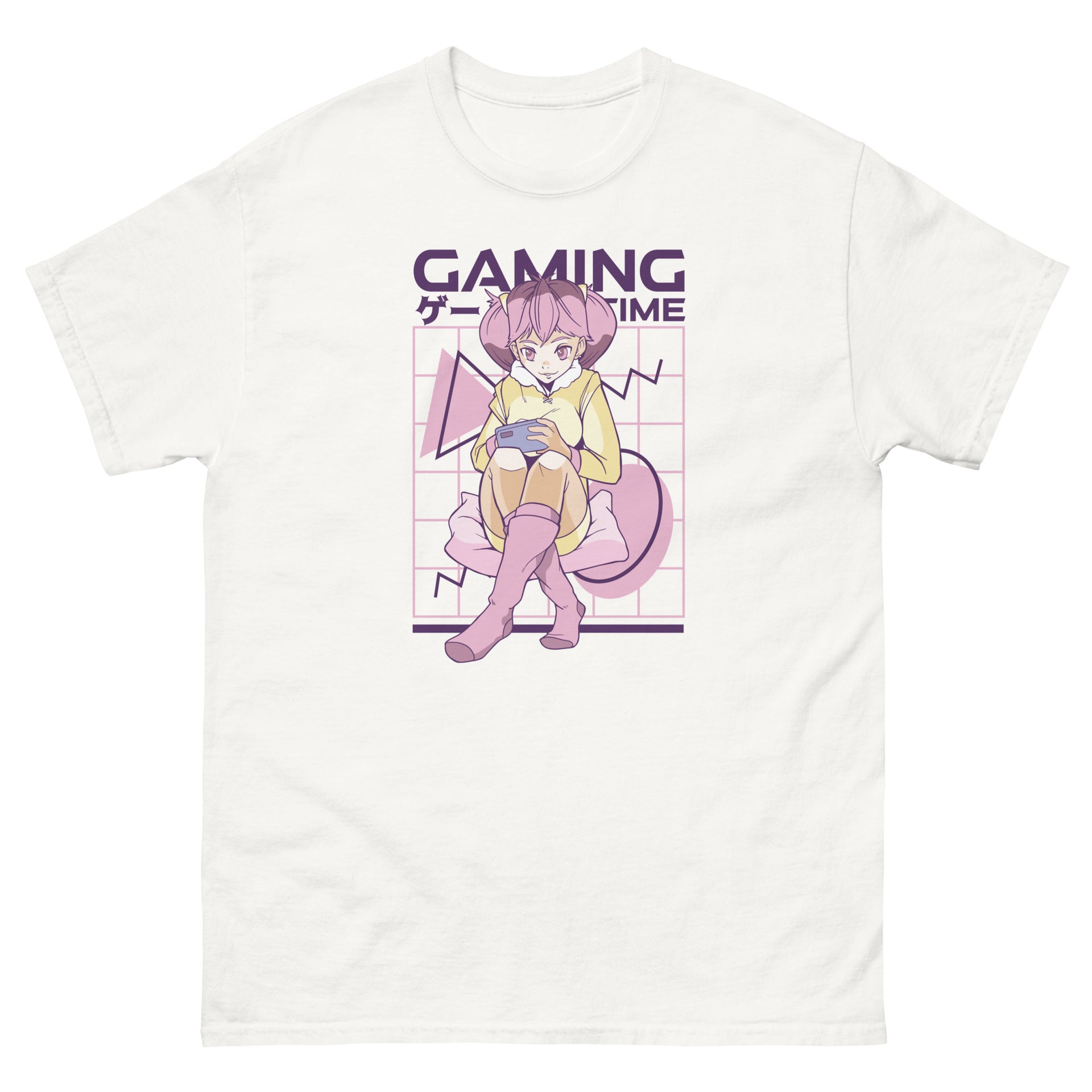 Anime Gamer Girl Men's T-Shirt