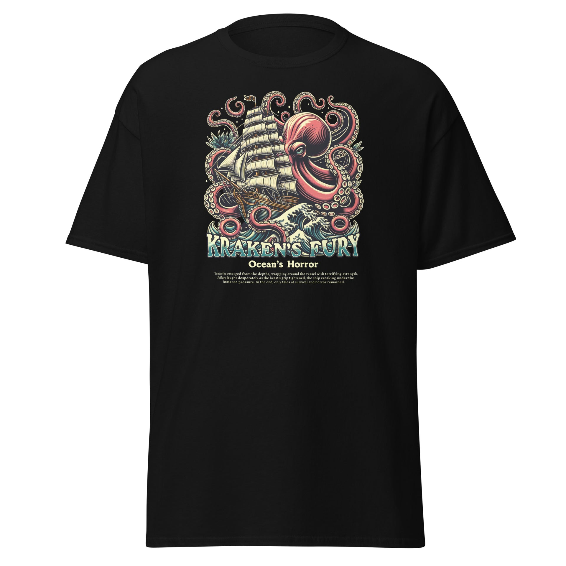 Kraken's Fury Men's T-Shirt