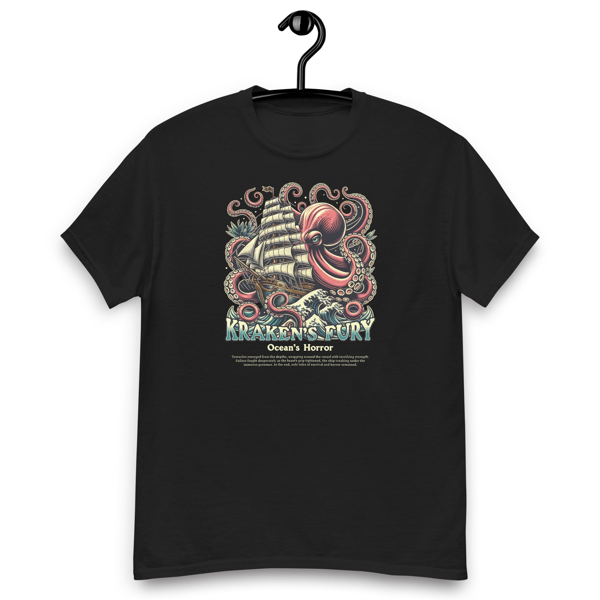 Kraken's Fury Men's T-Shirt