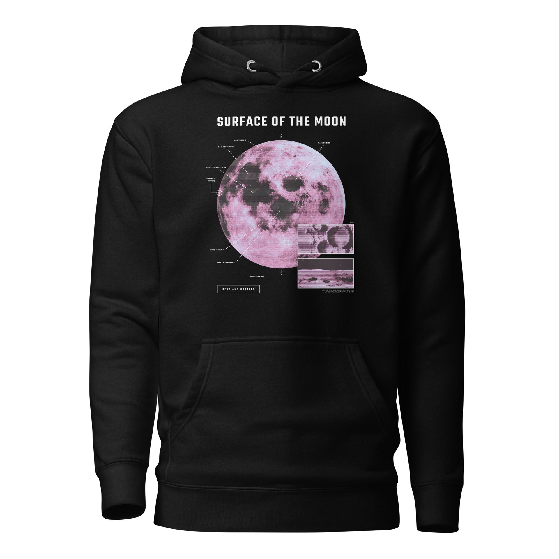 Surface Of The Moon Unisex Hoodie