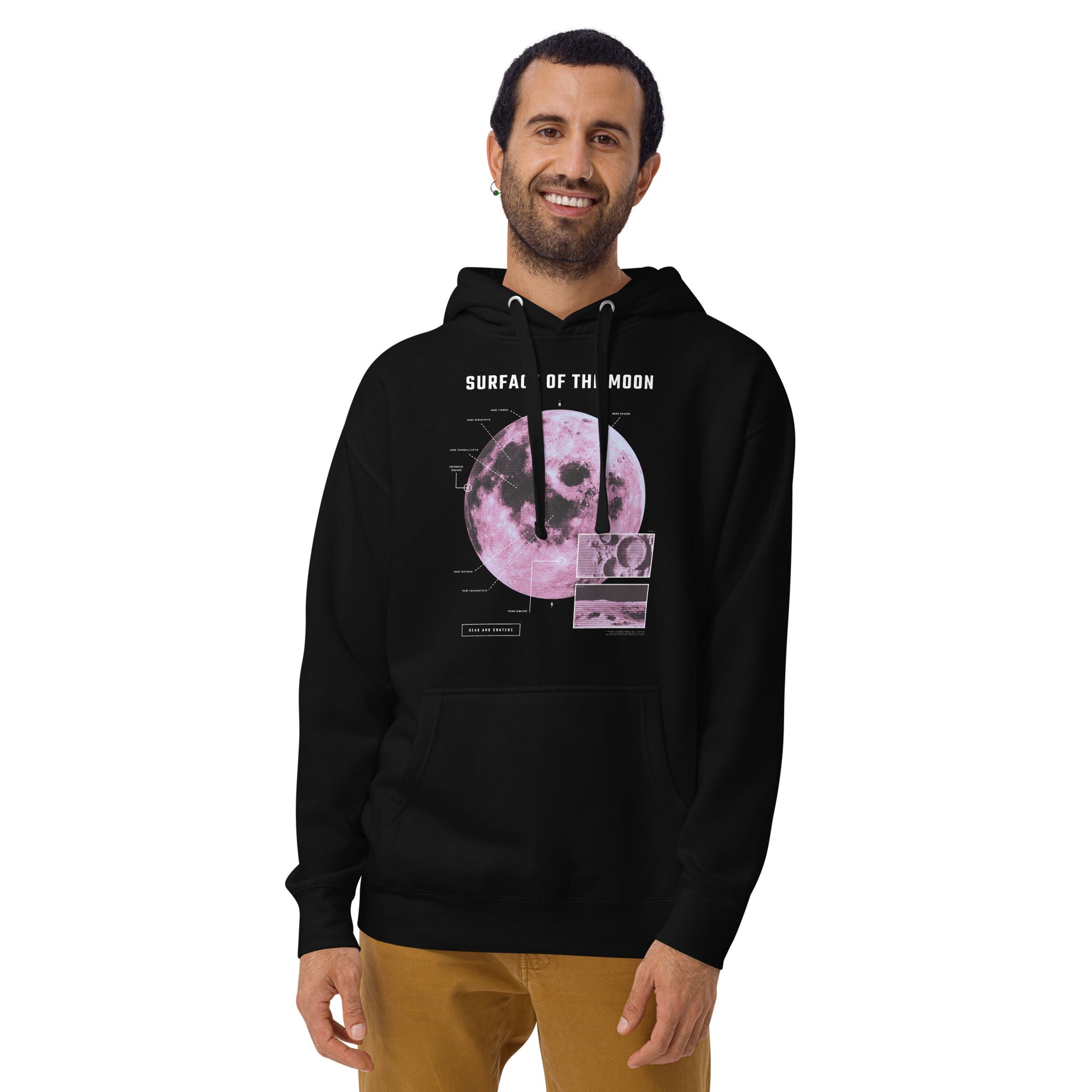 Surface Of The Moon Unisex Hoodie
