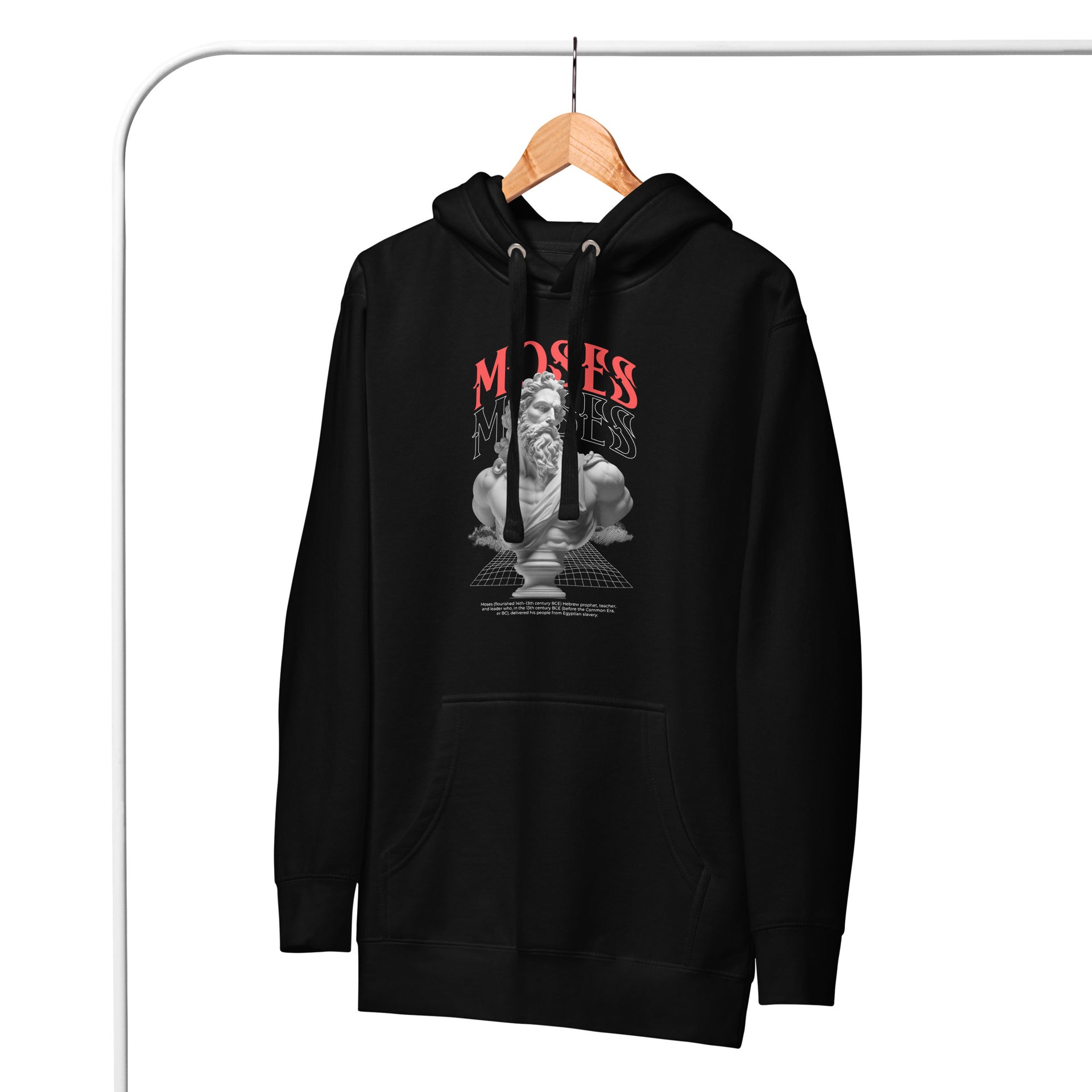Moses Ancient Statue Unisex Hoodie