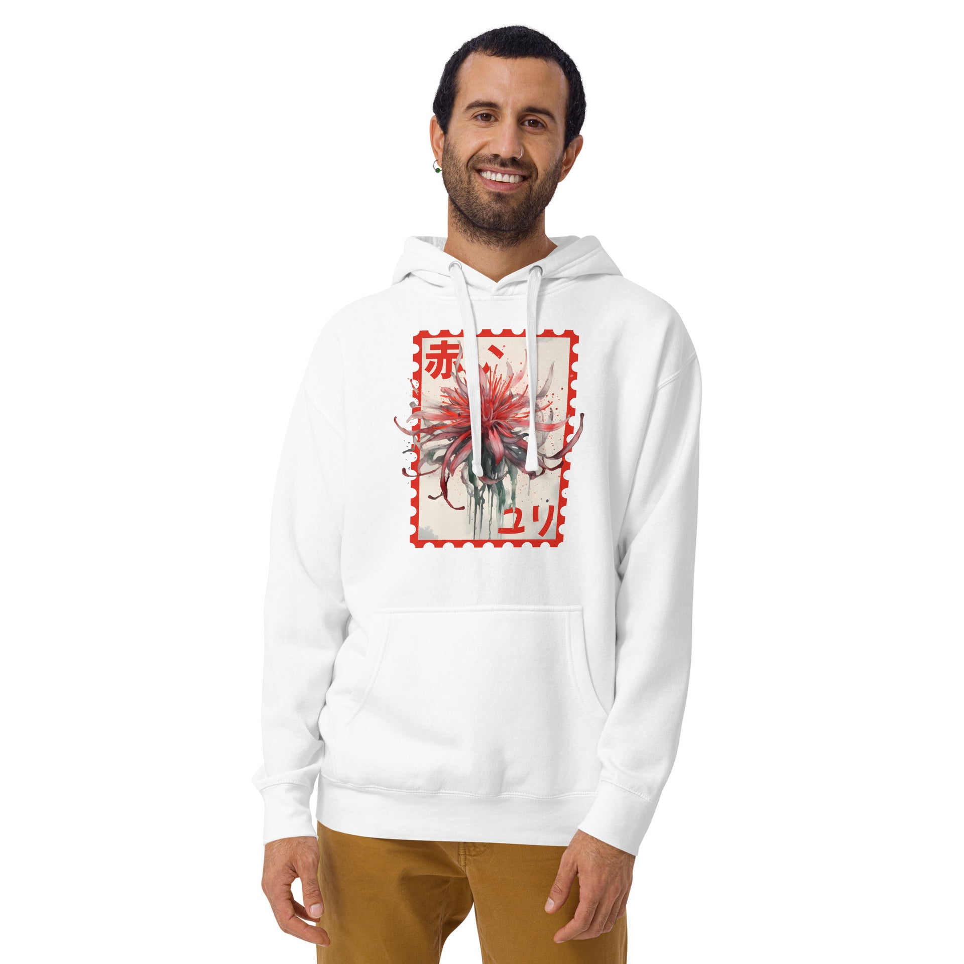 Japanese Red Spider Lily Unisex Hoodie