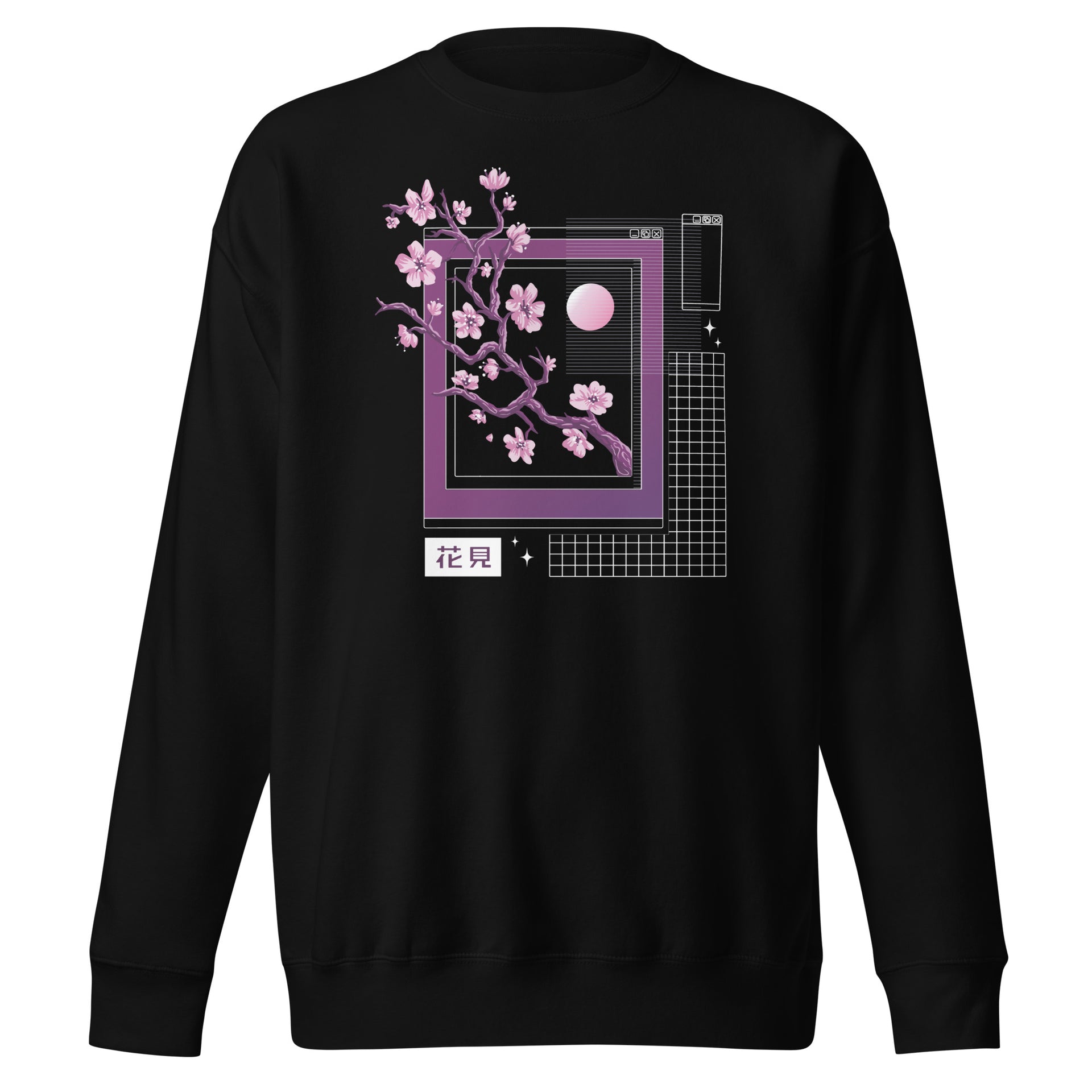 Vaporwave Sakura Blossom Unisex Sweatshirt