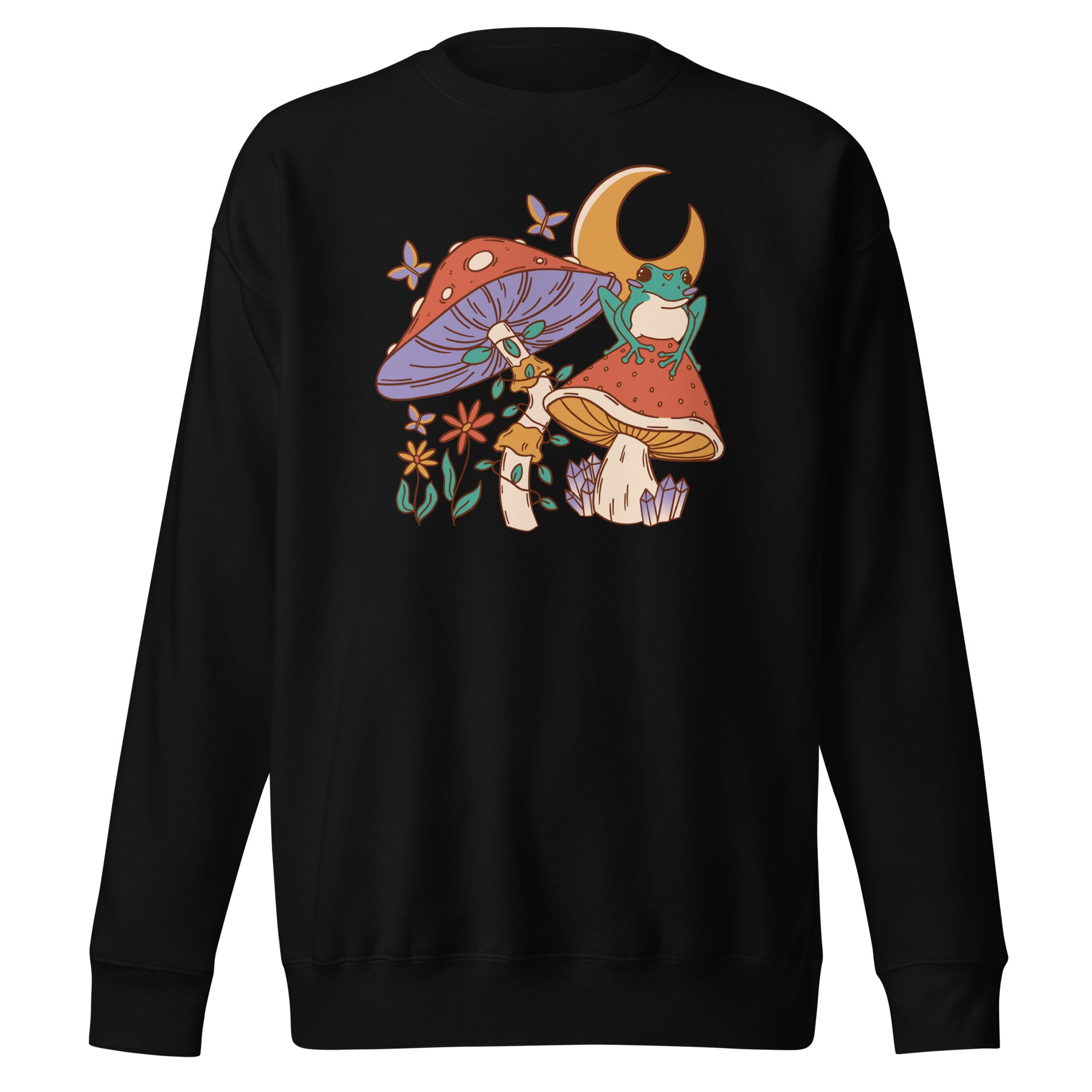 Mushrooms In Nature Unisex Sweatshirt