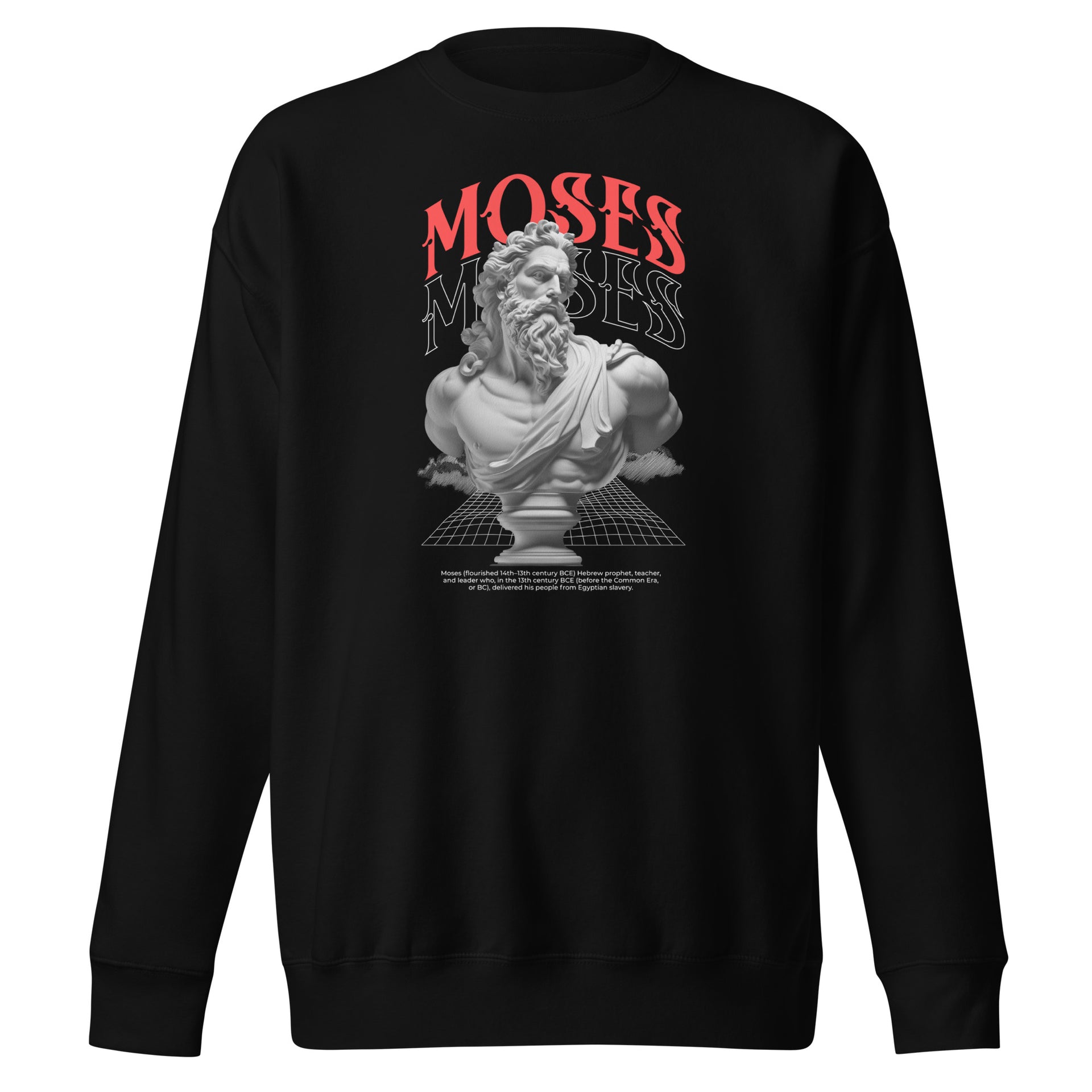 Moses Ancient Statue Unisex Sweatshirt