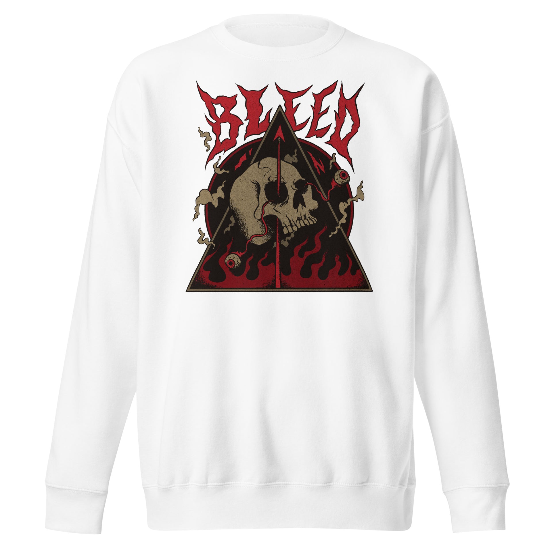 Skeleton In Hell Unisex Sweatshirt