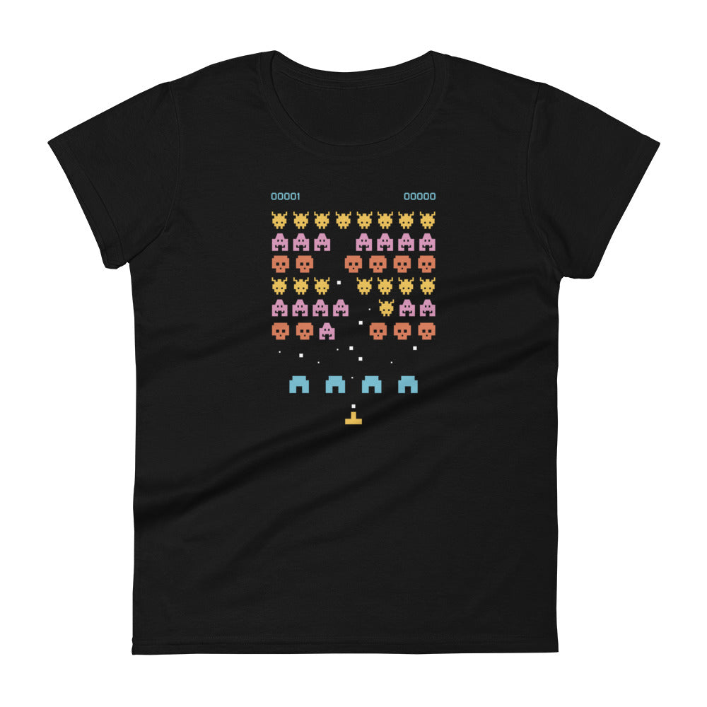 Retro Video Game Pixel Art Women's T-Shirt