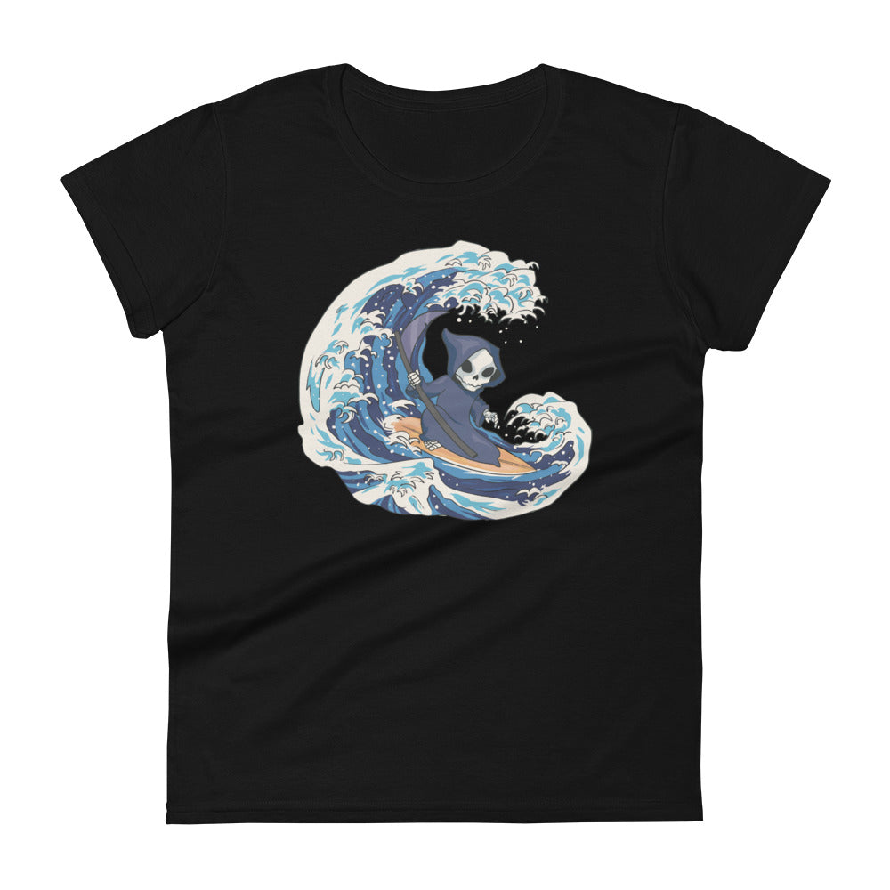 Surfing Grim Reaper Women's T-Shirt