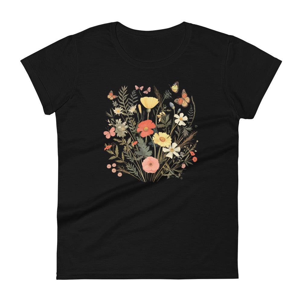 Vintage Wildflowers Women's T-Shirt