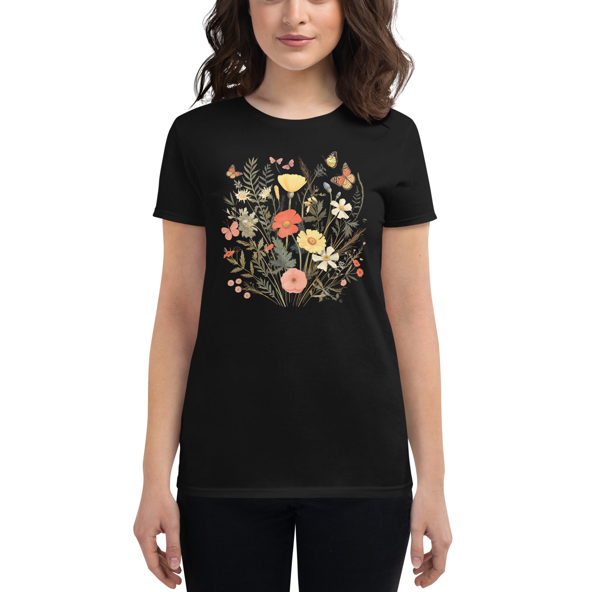 Vintage Wildflowers Women's T-Shirt