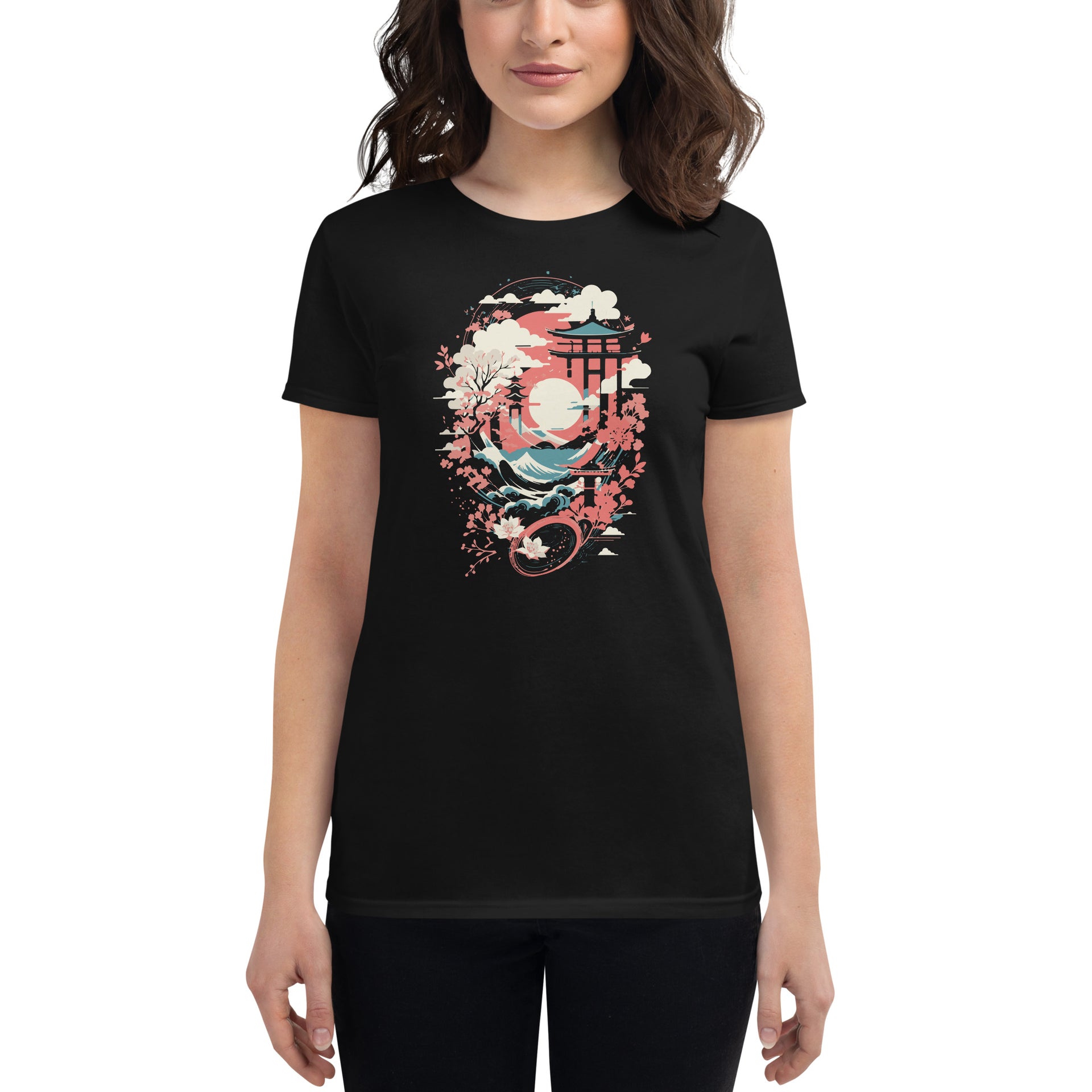 Traditional Japanese Temple Women's T-Shirt