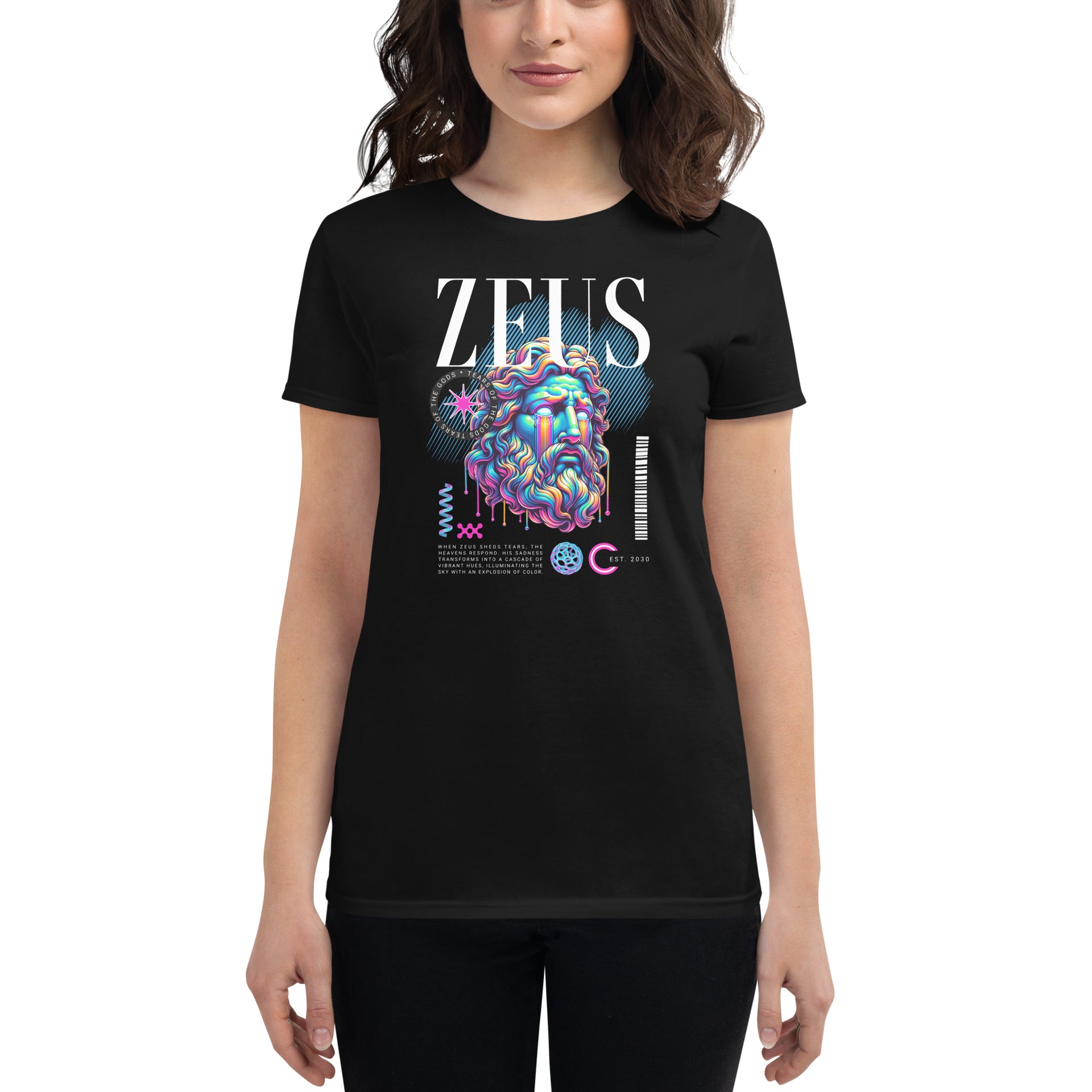 Psychedelic Zeus Women's T-Shirt