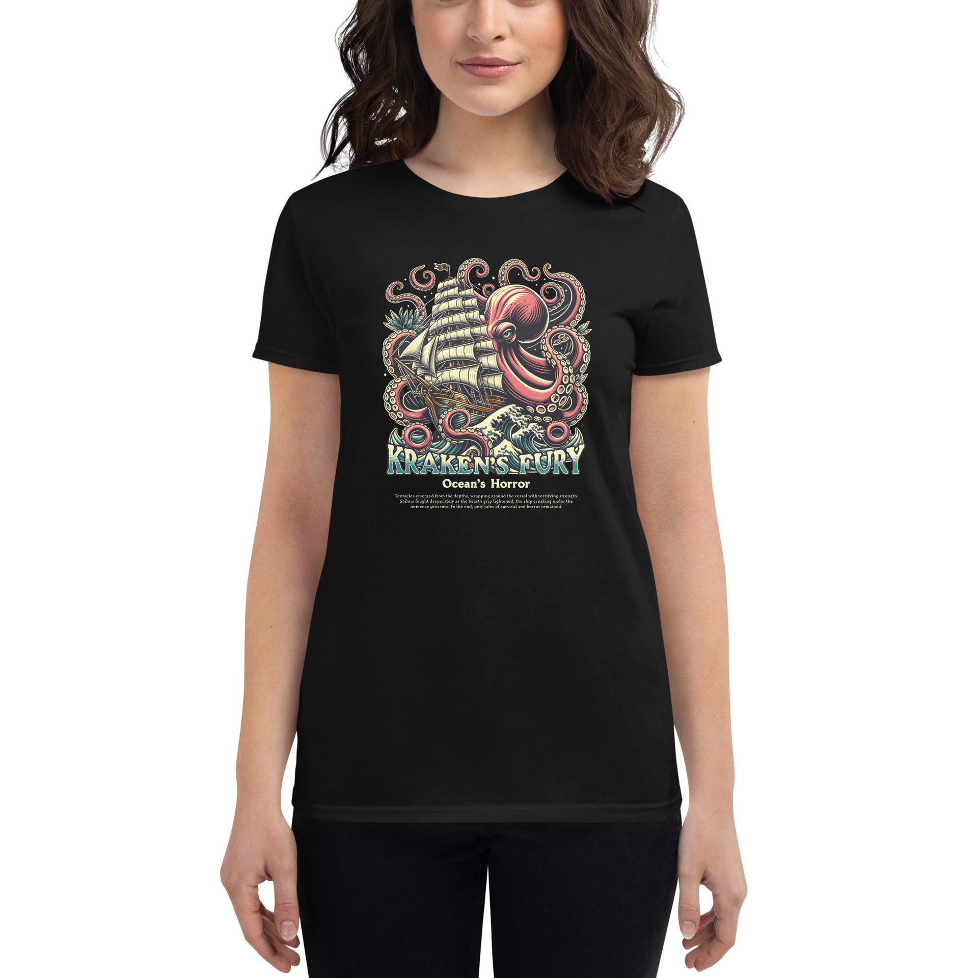 Kraken's Fury Women's T-Shirt