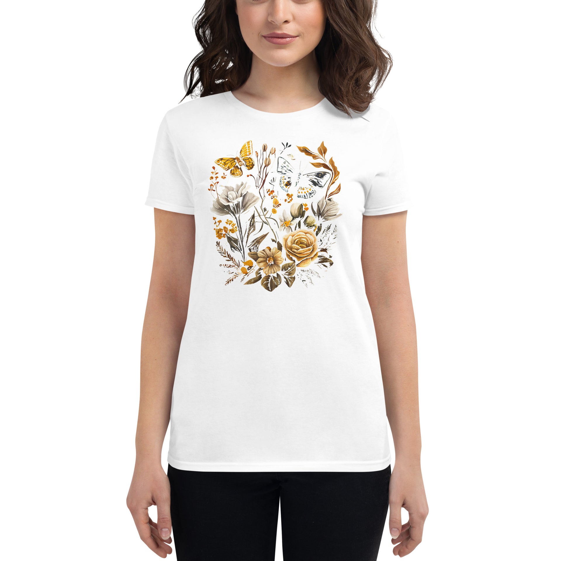 Botanical Flowers Women's T-Shirt