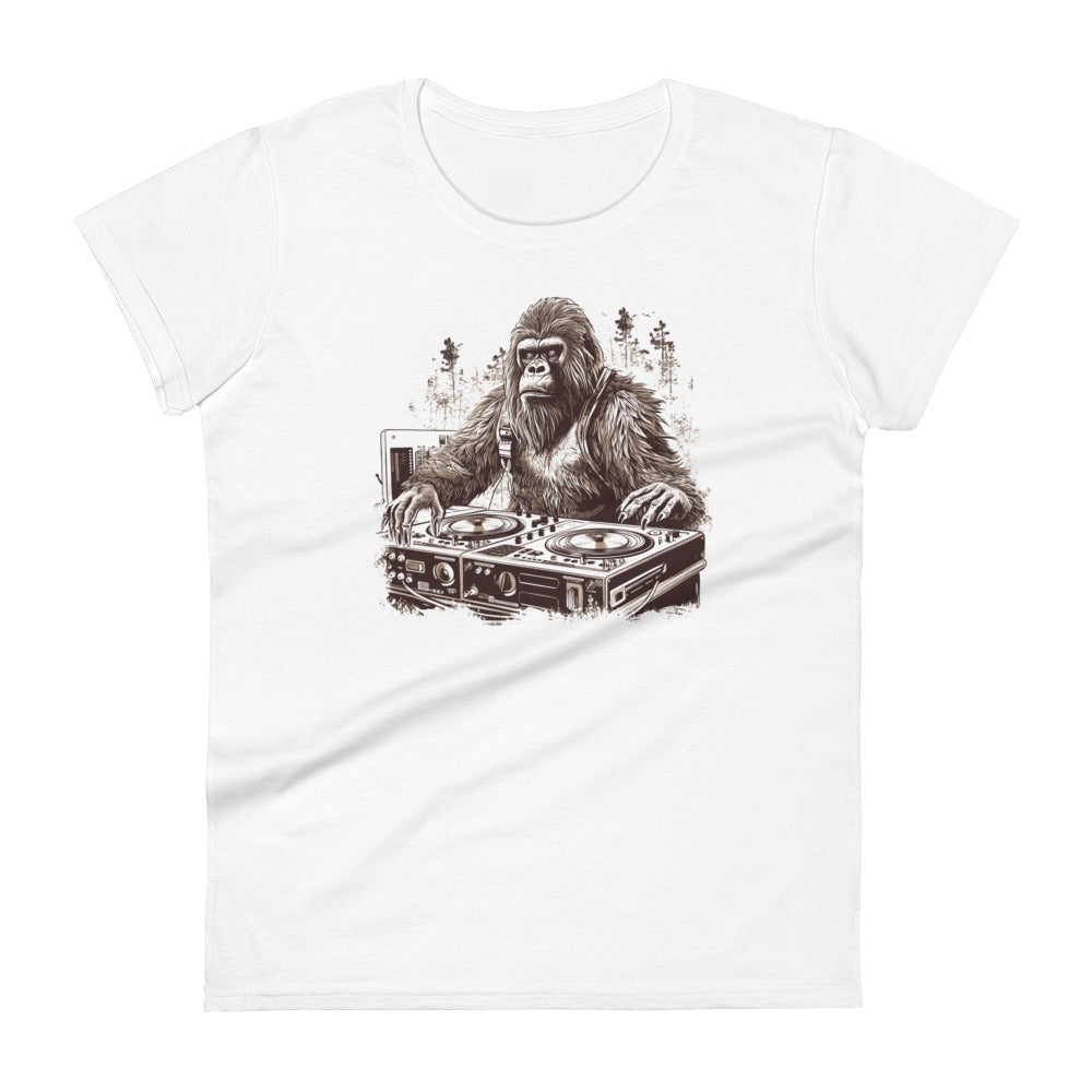 Bigfoot DJ Women's T-Shirt