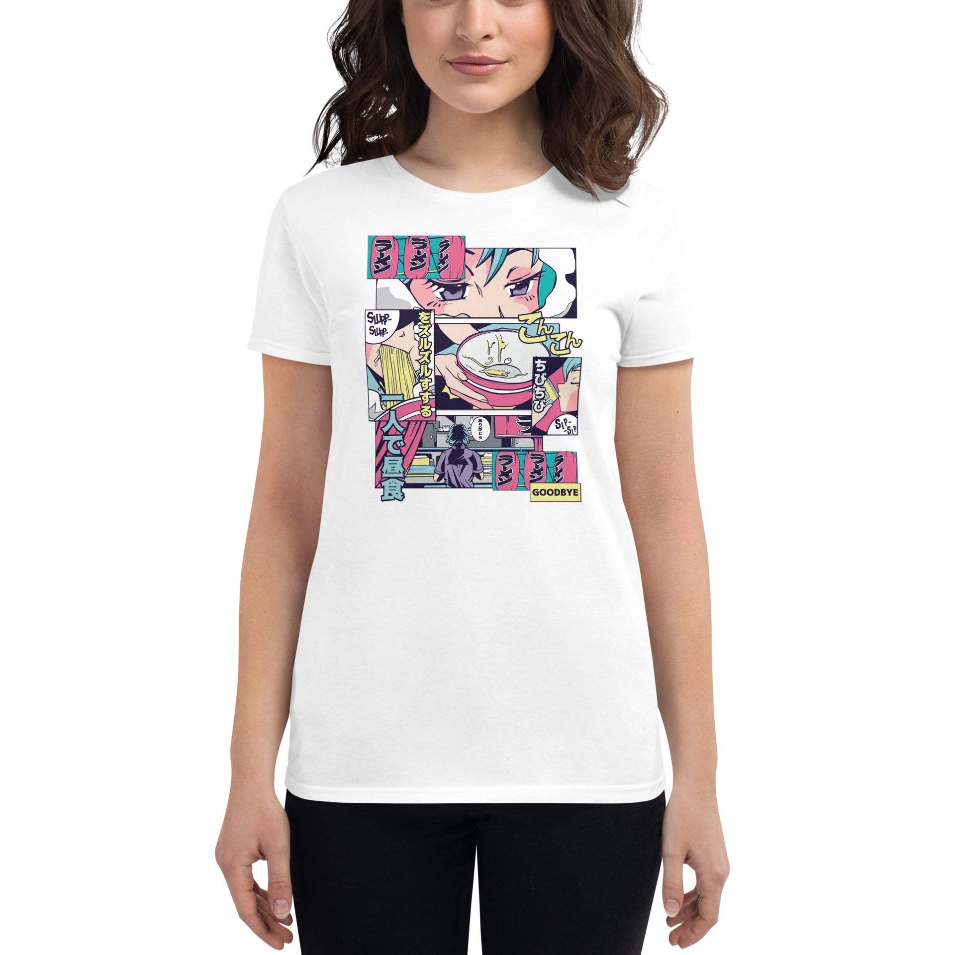 Anime Ramen Shop Women's T-Shirt