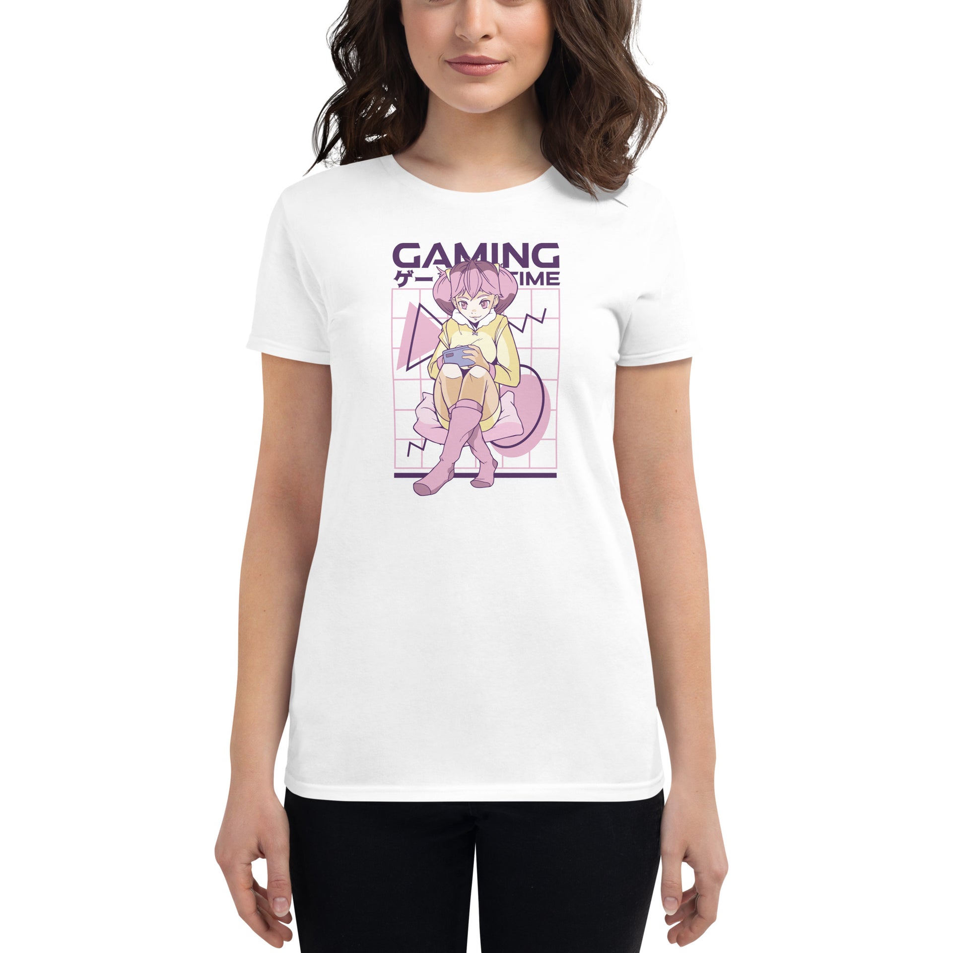 Anime Gamer Girl Women's T-Shirt
