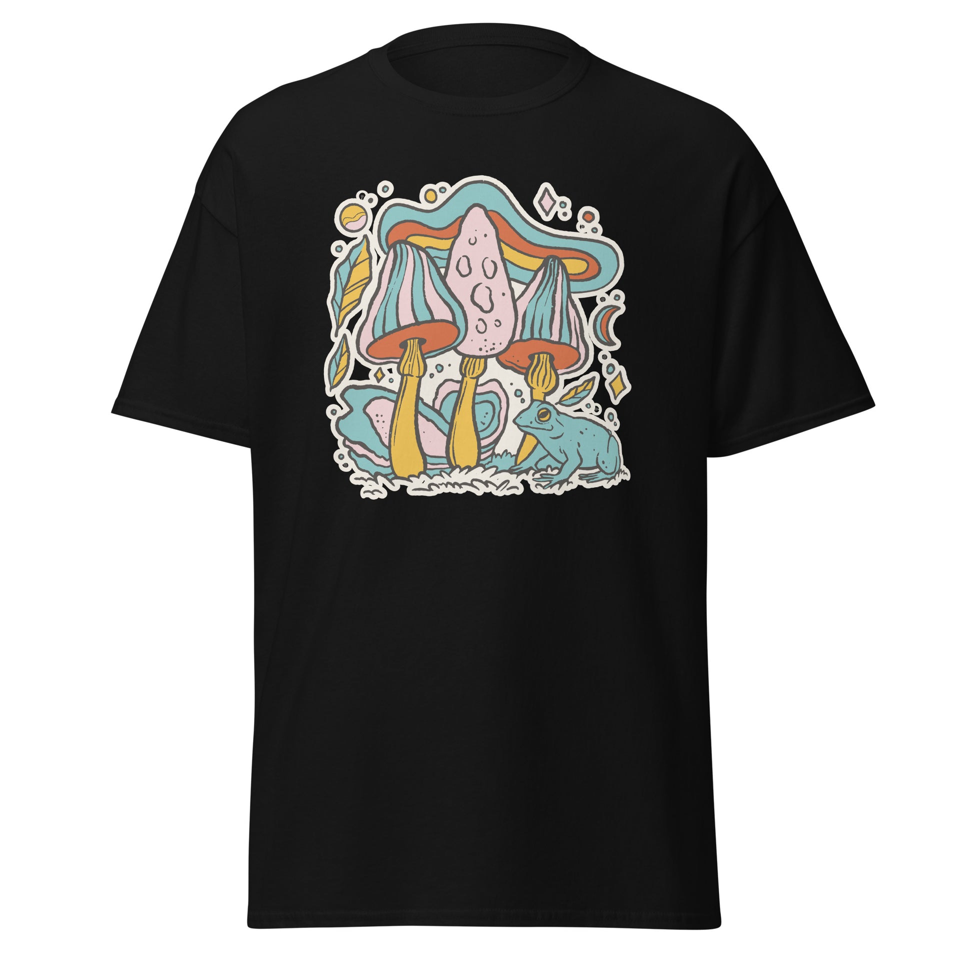Retro Mushrooms Men's T-Shirt