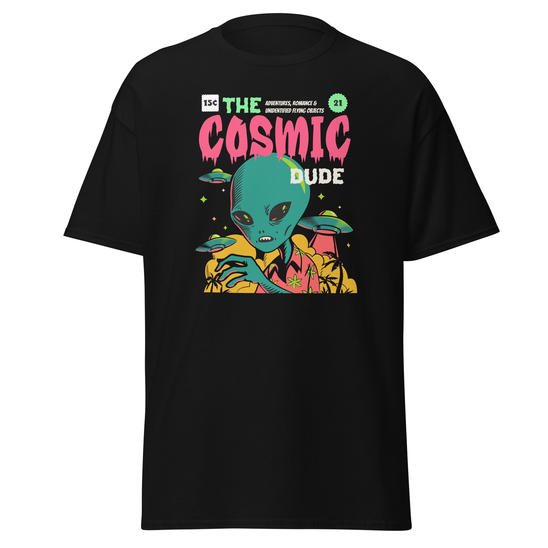 Cosmic Alien Men's T-Shirt