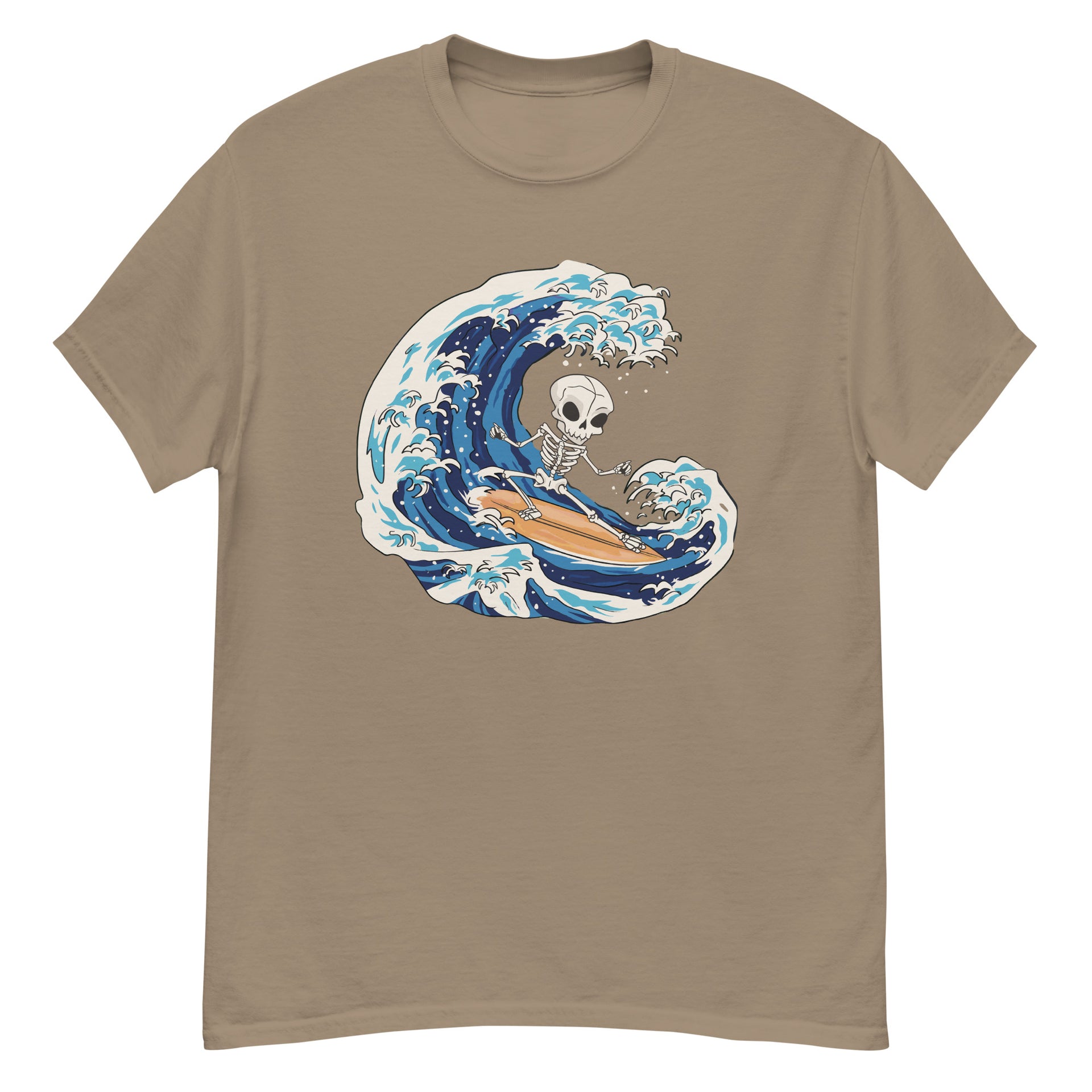 Surfing Skeleton Men's T-Shirt