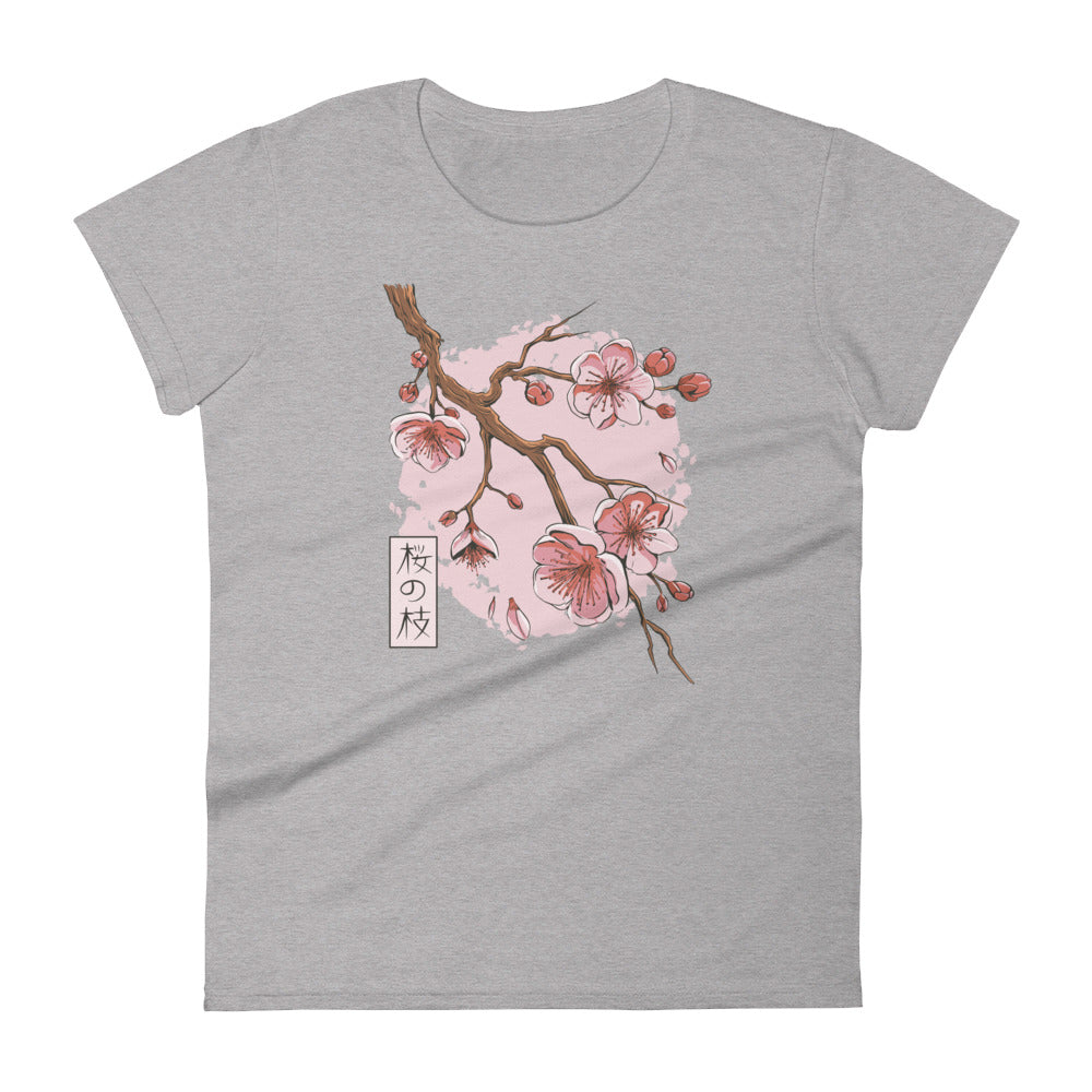 Japanese Sakura Blossom Tree Women's T-Shirt