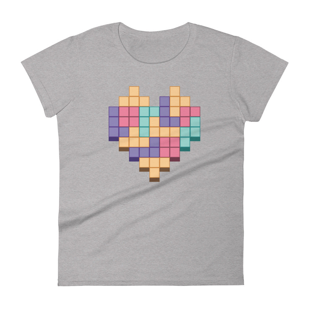 Retro Gaming Heart Women's T-Shirt